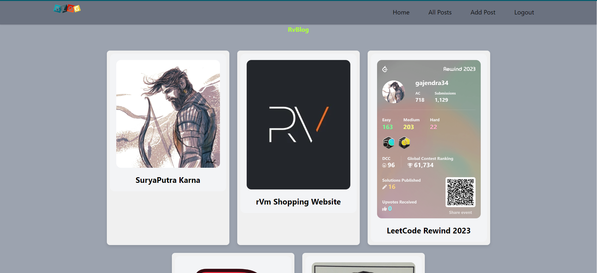 Personal Portfolio Images